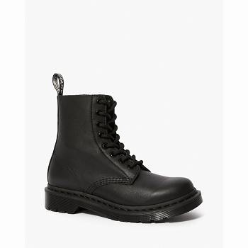 Dr Martens 1460 Pascal Mono Lace Up - Cierne Cizmy Damske, DR0203